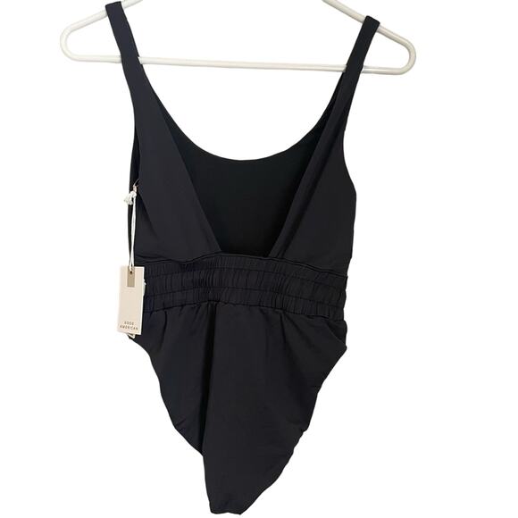 NWT Good American Waist Framer One-Piece Swimsuit in Black S - Picture 7 of 11